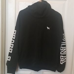 PINK Victoria Secret black medium sweater